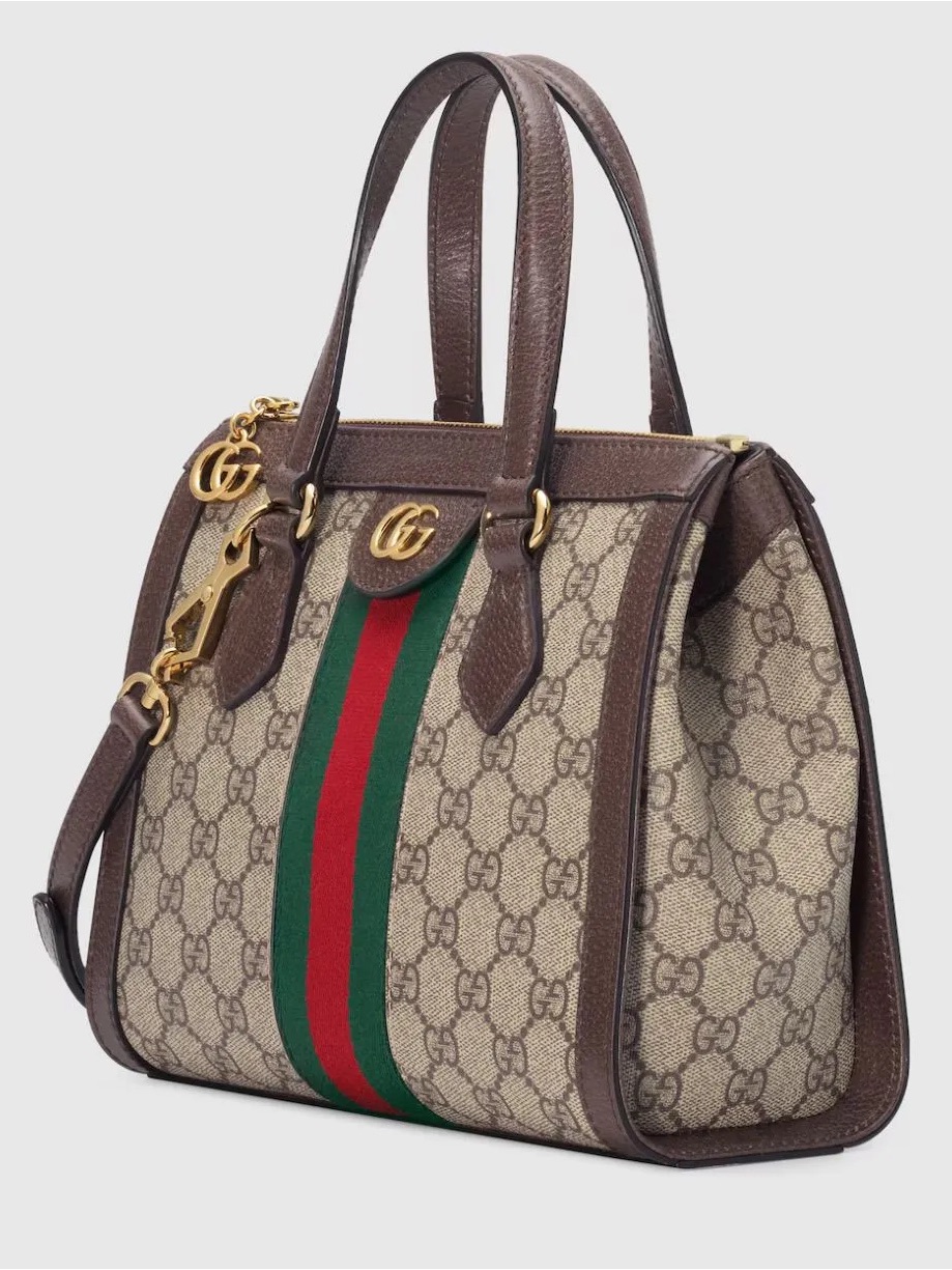 $2,500 Msrp 100% Authentic Preloved Gucci Ophidia Small Tote Bag